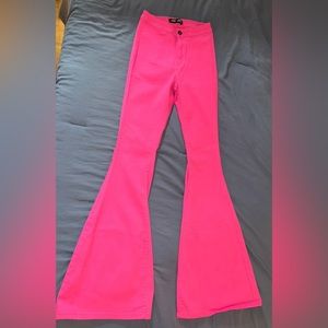 Hot Pink Flare Pant